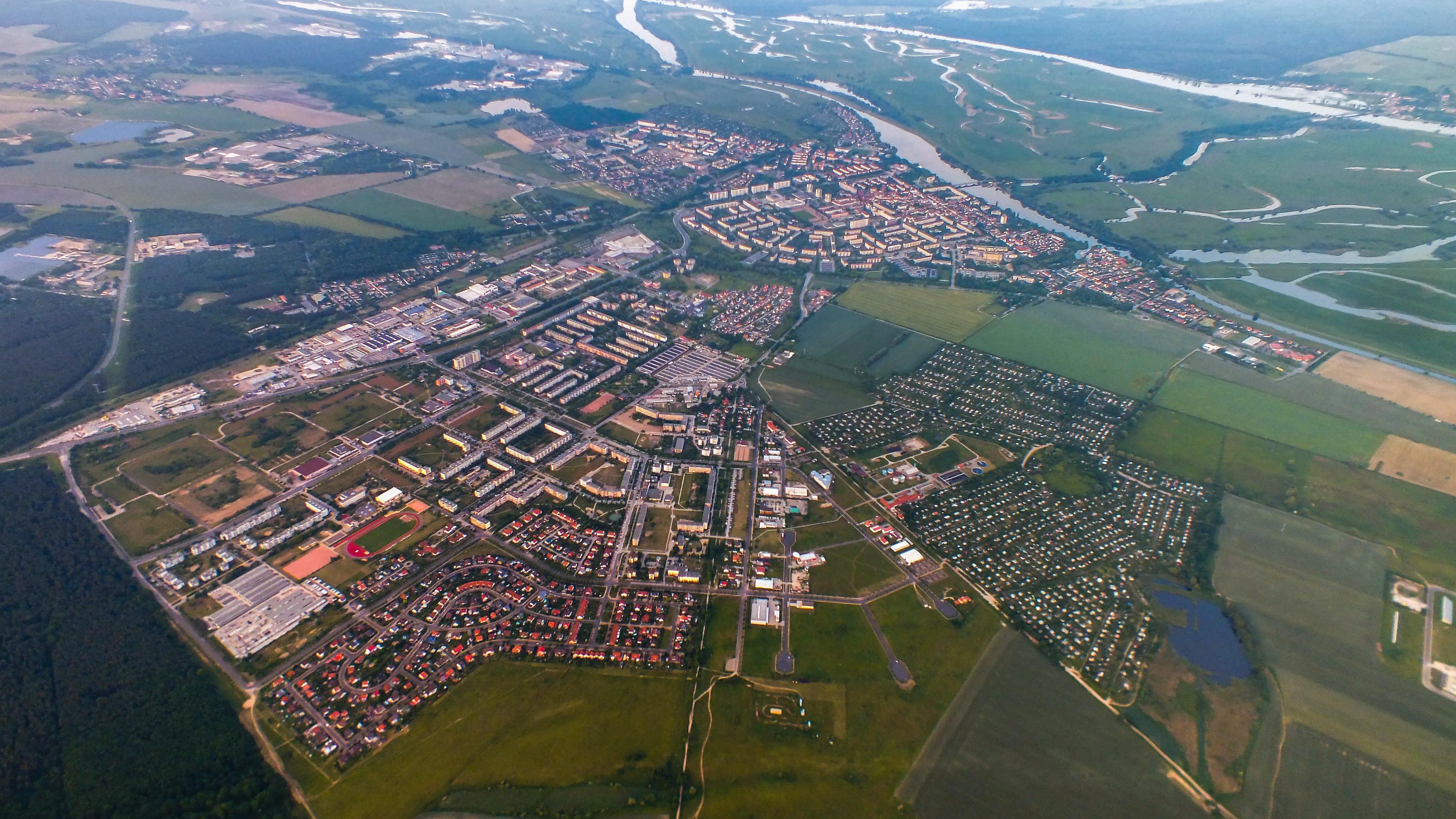 Luftbildaufnahmen Schwedt und Umgebung